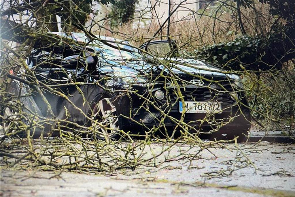 So fand der Castrop-Rauxeler sein Auto vor.