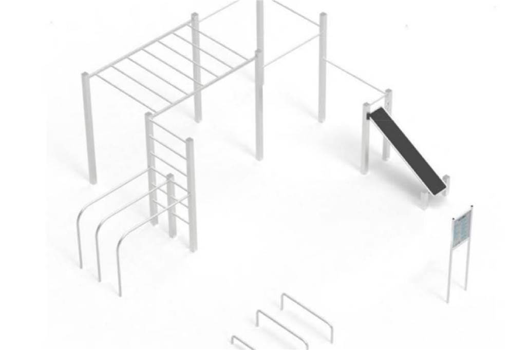 So ist die Calisthenics-Anlage in Nordkirchen geplant.