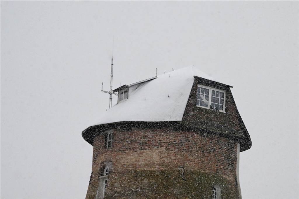 So ist die Schneelage am Donnerstag in Nordkirchen. 