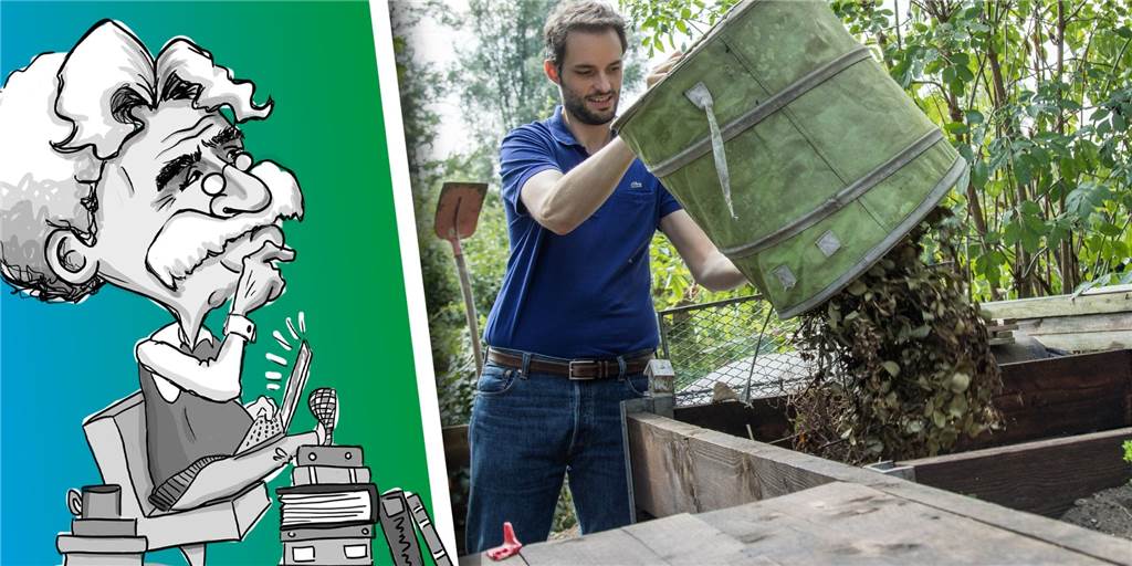 Frag doch Onkel Max: Muss ich Laub fegen und darf es auf der Straße landen? So ist es richtig: Laub vom Gehweg darf nicht auf der Straße landen, sondern muss sachgerecht entsorgt werden, zum Beispiel auf dem Kompost.