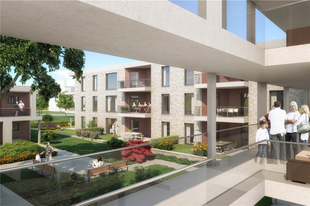 Mehrgenerationen-Projekt vor Baustart: Neubau am Becklohhof beginnt in wenigen Monaten So könnte das geplante Mehrgenerationenhaus an der Ecke Tenhagenstraße/Beckhlohhof einmal aussehen.