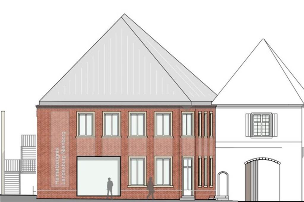Abriss mit Spezialvorkehrungen: Tage der Burgschänke sind gezählt Neubau Ex-Burgschänke in Nienborg