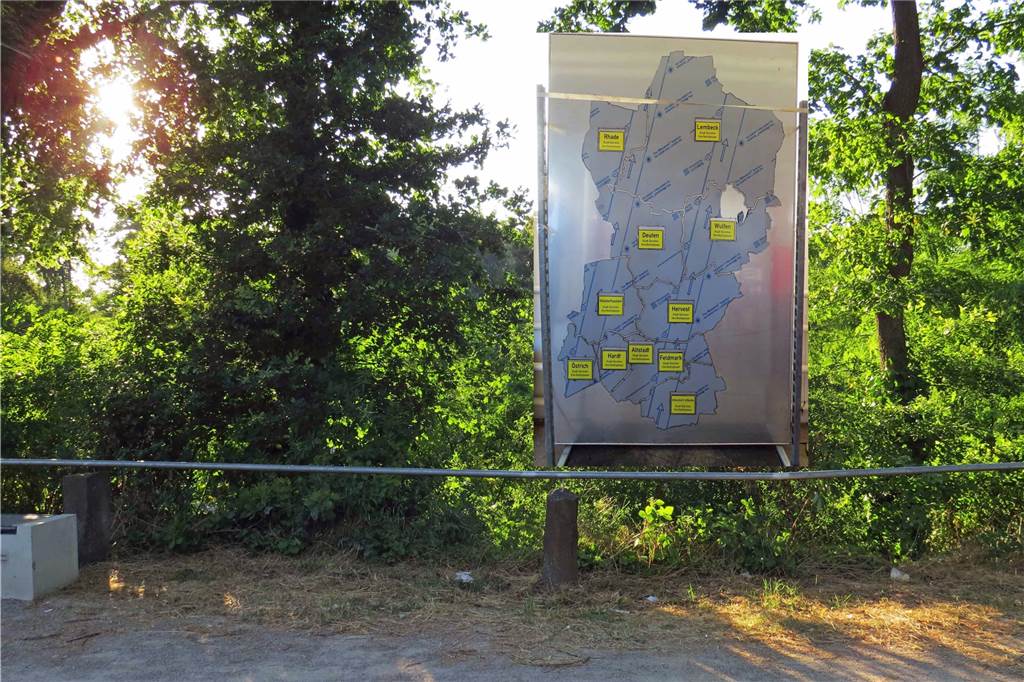 Nistkästen, Sportgerät, Stadtteiltafel: Bürger-Runde schüttet diesmal eine Menge Geld aus So könnte die geplante Stadtteil-Tafel an der Hohen Brücke aussehen.
