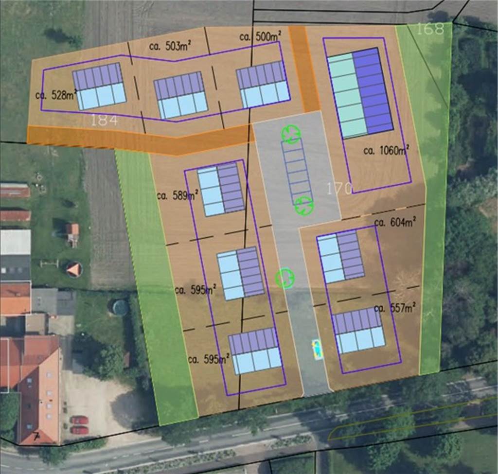 Hofähnliche Struktur: Pläne für Siedlung in Zwillbrock auf der Zielgraden So könnte die neue Siedlung in Zwillbrock aussehen.
