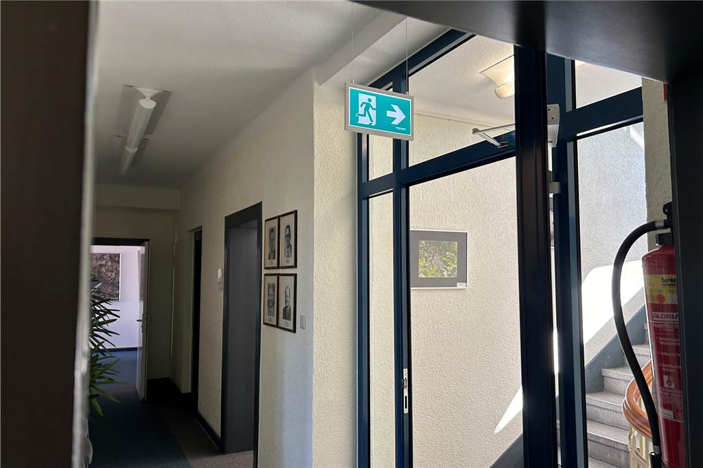 Sanierung und Erweiterung des Rathauses Olfen: Ein Hauch von Danzig So leer werden die Flure im Altbau sein, wenn dieser Gebäudeteil saniert wird.