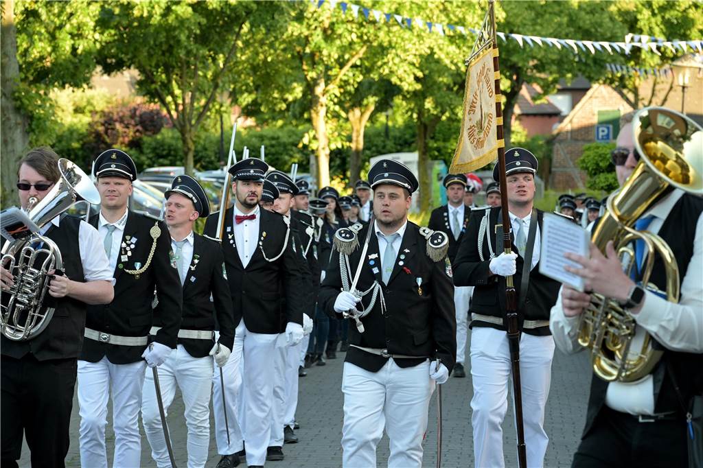 So lief der Königsball der Herberner Bürgerschützen.