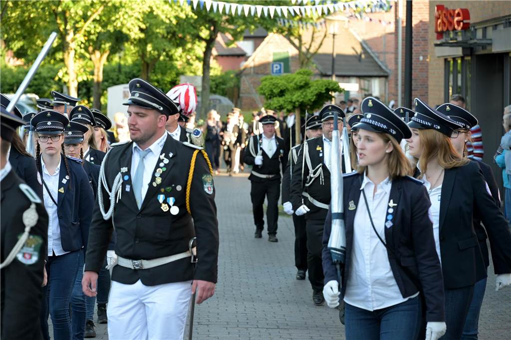 So lief der Königsball der Herberner Bürgerschützen.