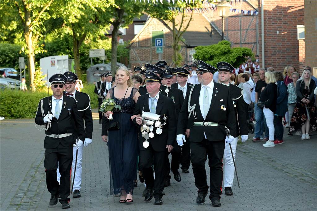 So lief der Königsball der Herberner Bürgerschützen.
