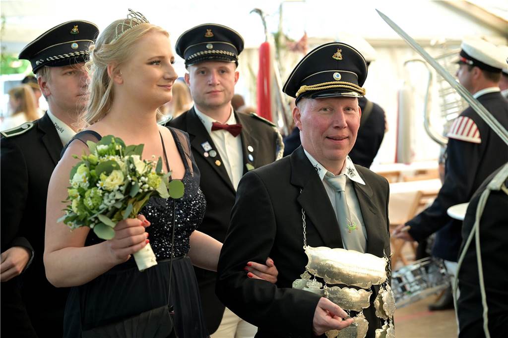 So lief der Königsball der Herberner Bürgerschützen.