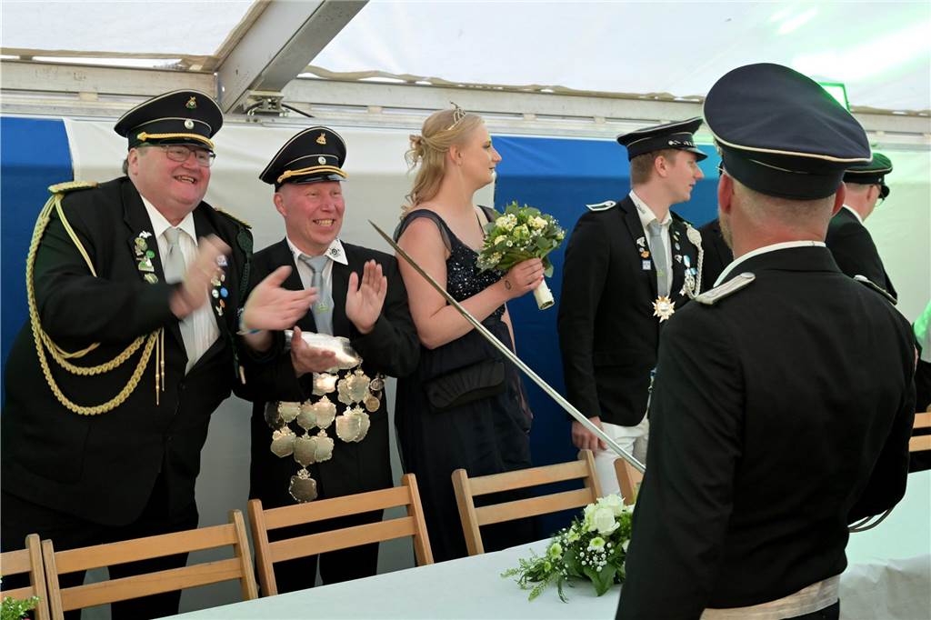 So lief der Königsball der Herberner Bürgerschützen.