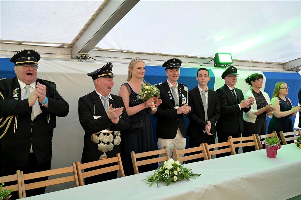 So lief der Königsball der Herberner Bürgerschützen.