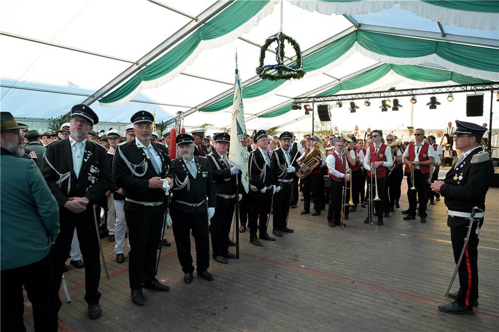 So lief der Königsball der Herberner Bürgerschützen.