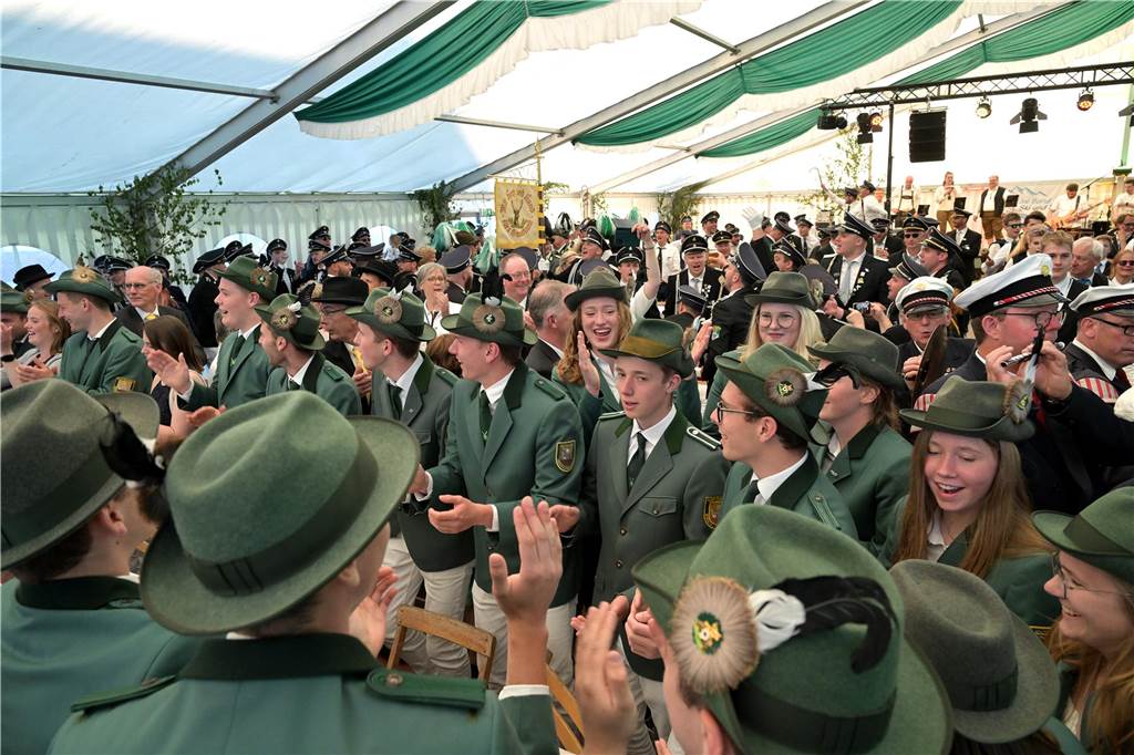 So lief der Königsball der Herberner Bürgerschützen.