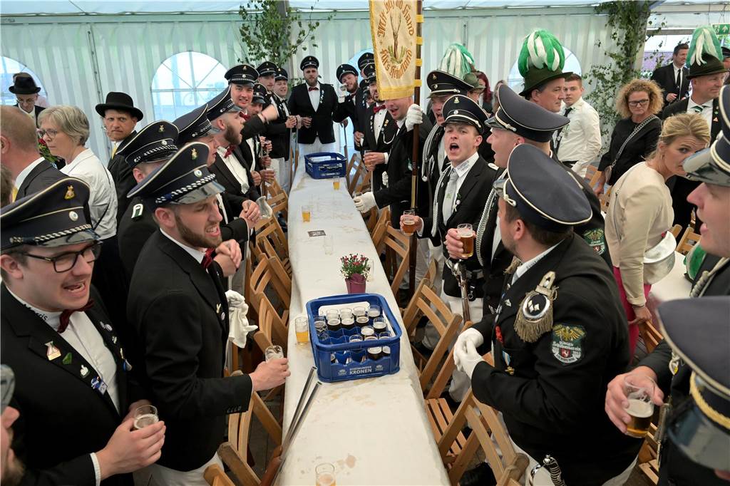 So lief der Königsball der Herberner Bürgerschützen.