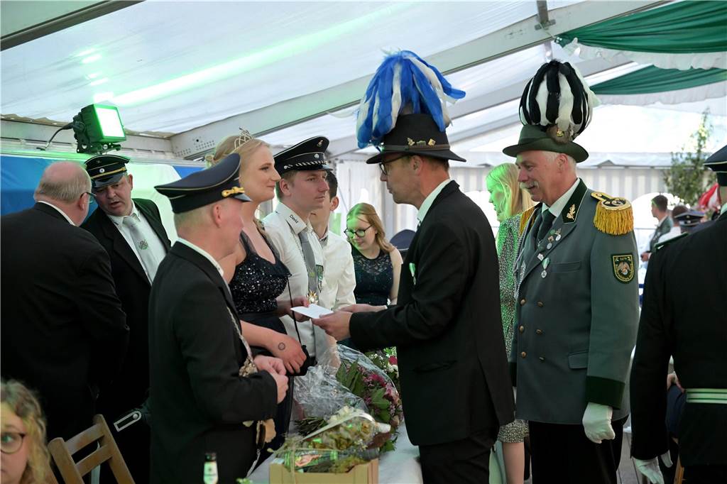 So lief der Königsball der Herberner Bürgerschützen.