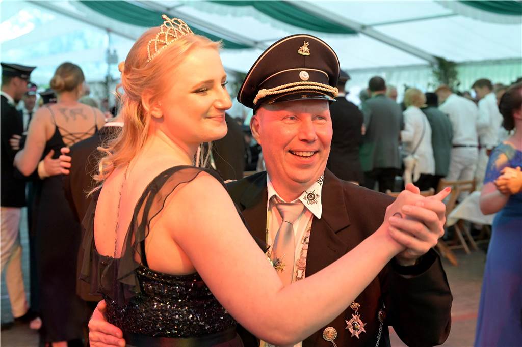 So lief der Königsball der Herberner Bürgerschützen.