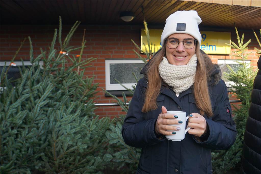 So lief der Weihnachtsbaumverkauf beim SV Herbern.