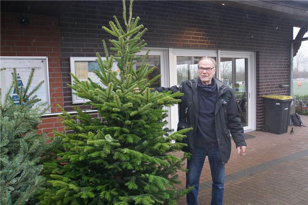 So lief der Weihnachtsbaumverkauf des SV Herbern 2024.