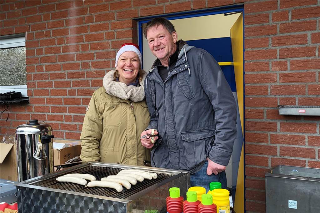 So lief der Weihnachtsbaumverkauf des SV Herbern 2024.