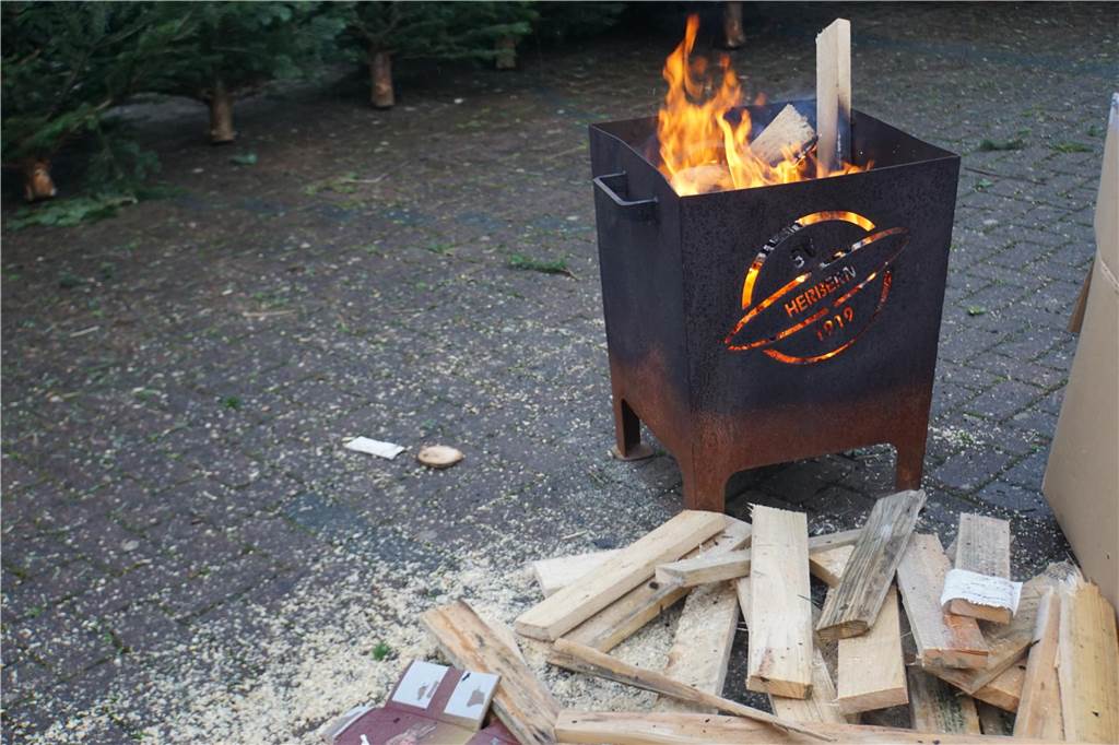So lief der Weihnachtsbaumverkauf des SV Herbern 2024.