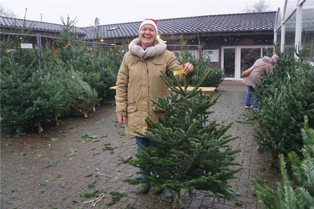 So lief der Weihnachtsbaumverkauf des SV Herbern 2024.