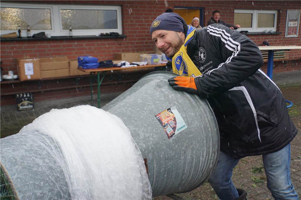 So lief der Weihnachtsbaumverkauf des SV Herbern 2024.