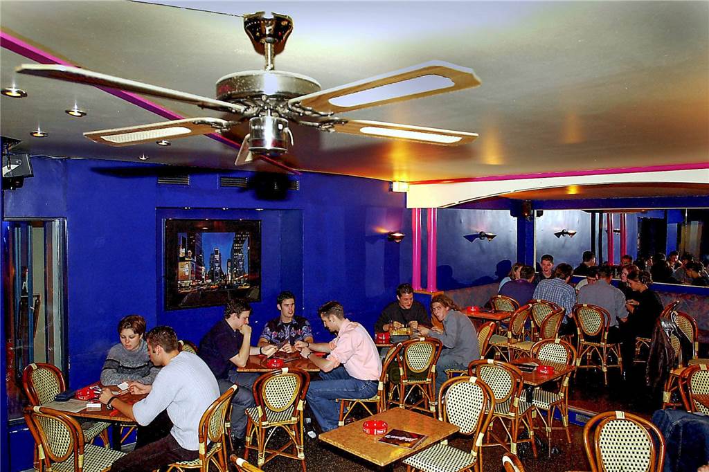 So sah das Restaurant im Village rund um die Jahrtausendwende aus.