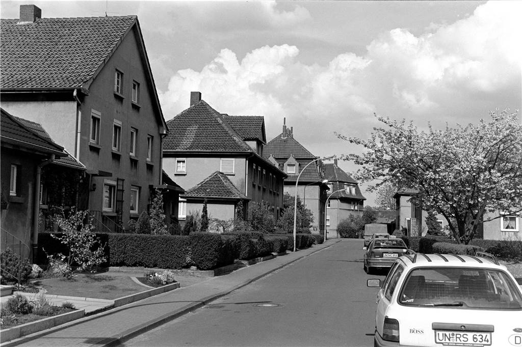 So sah der Wevelsbacher Weg 1990 aus.