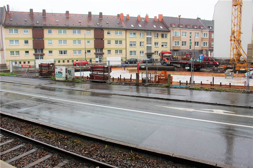 Derwald baut 24 Sozialwohnungen - die Mietverträge werden ab September unterschrieben So sah die Baustelle Ende 2018 aus.