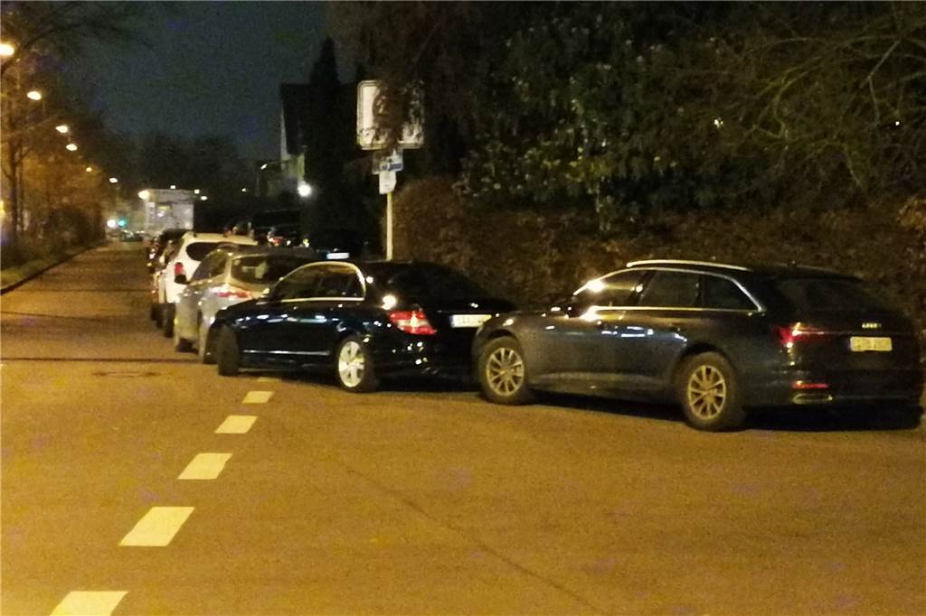 Parksünder: Stadt greift ab sofort bei BVB-Heimspielen durch So sah es am Freitag (24.1.) beim BVB-Heimspiel am Krückenweg aus.