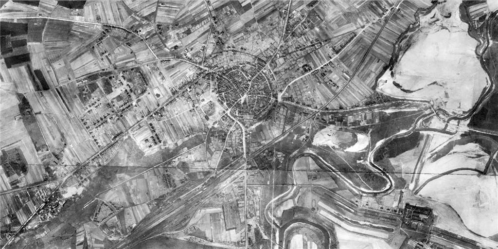Historische Luftbilder: So sahen Haltern und die Ortsteile vor 100 Jahren aus So sah Haltern im Jahr 1926 von oben aus.