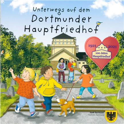 Der Dortmunder Hauptfriedhof wird 100 – und beschenkt kleine Besucher So sieht das Buchcover aus.
