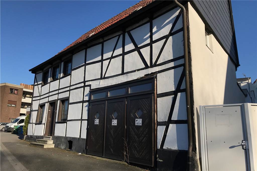 Hübsches Fachwerk-Gebäude in Werne soll abgerissen werden So sieht das Fachwerkhaus aktuell aus.