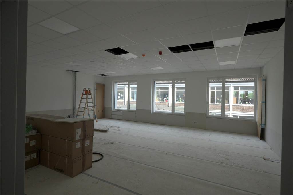 So sieht der Neubau der Osterfeldschule an der Virchowstraße in Lünen im Juni 2024 aus.