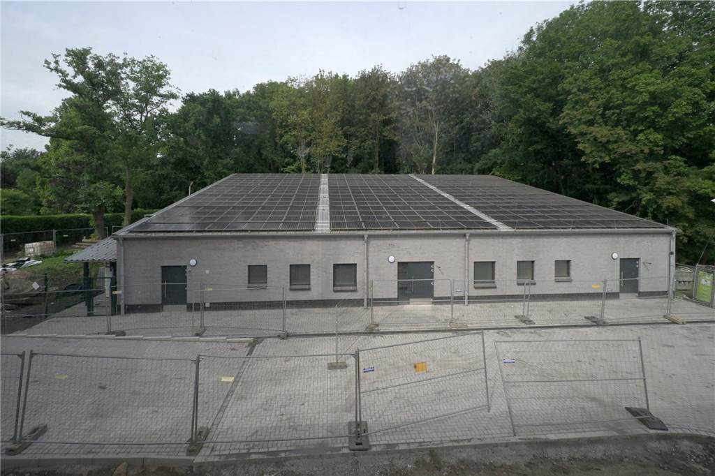 So sieht der Neubau der Osterfeldschule an der Virchowstraße in Lünen im Juni 2024 aus.
