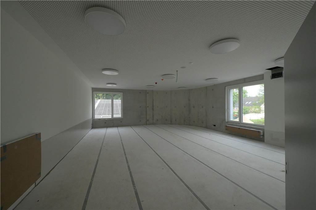 So sieht der Neubau der Osterfeldschule an der Virchowstraße in Lünen im Juni 2024 aus.