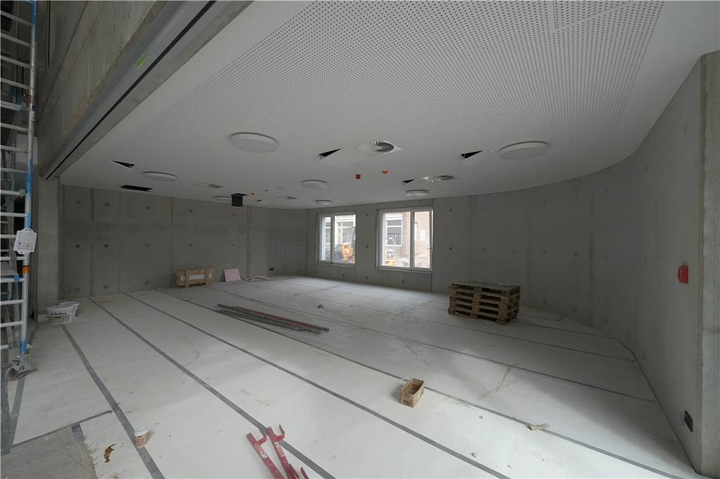 So sieht der Neubau der Osterfeldschule an der Virchowstraße in Lünen im Juni 2024 aus.