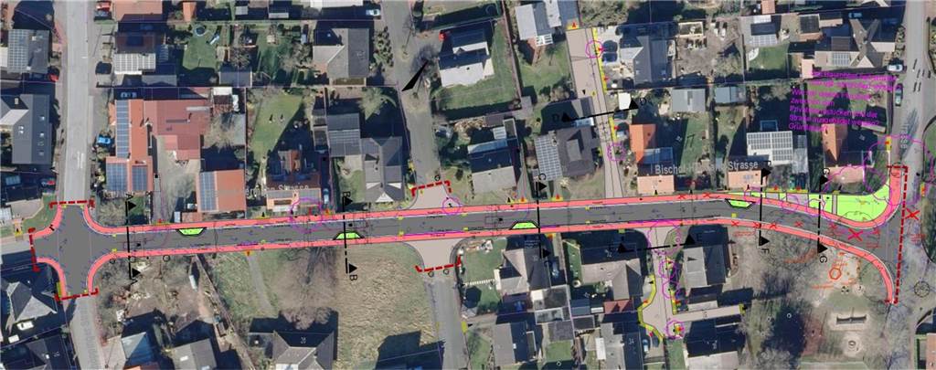 Sanierung Bischof-Hermann Straße: Müssen die Anlieger dafür zahlen? Ein Plan für einen Straßenausbau