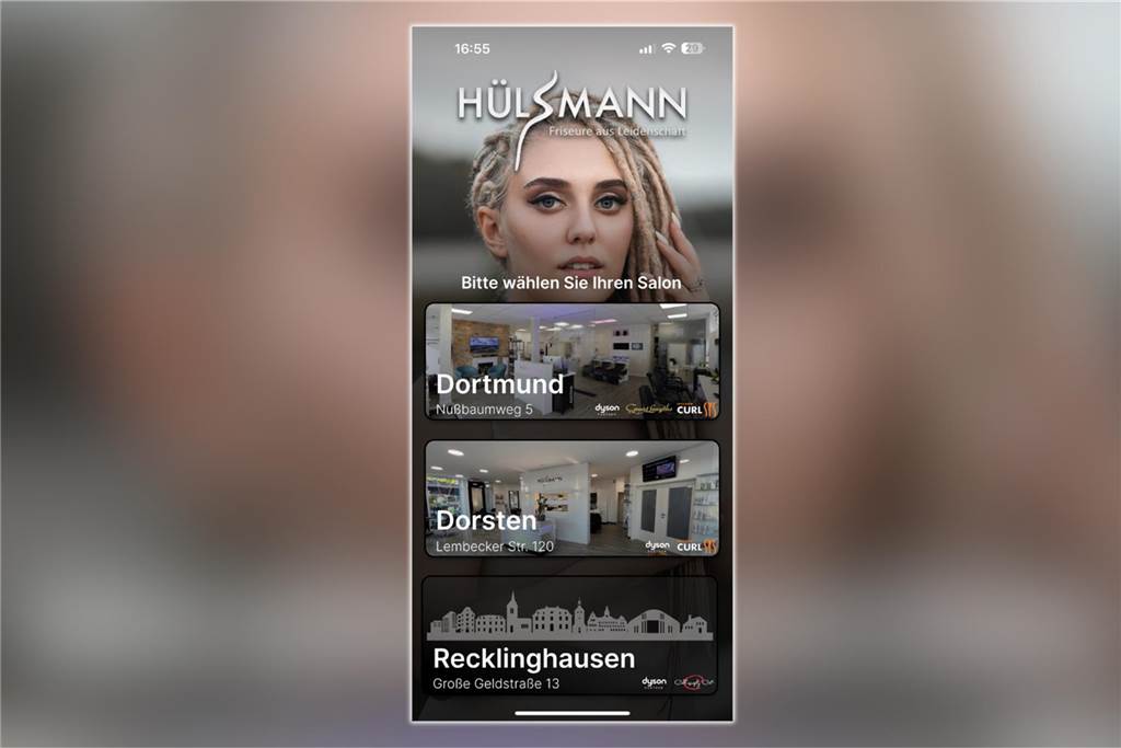 So sieht die Hülsmann-App aus.