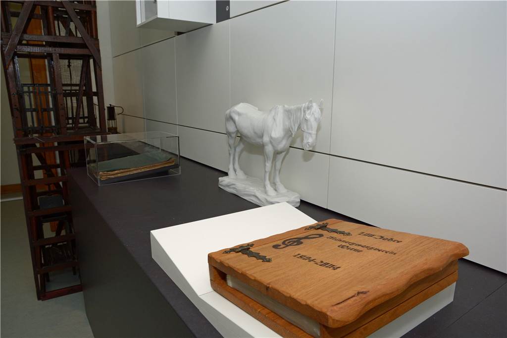 So sieht die neue Ausstellung im Werner Stadtmuseum aus.