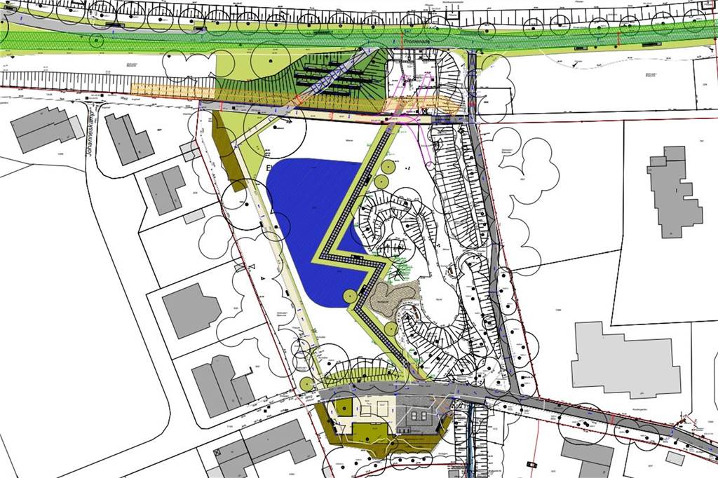 Was sich hinter den Zick-Zack-Bauarbeiten nahe der Altstadt verbirgt So sieht die Planung für den Finkennest-Bereich aus.