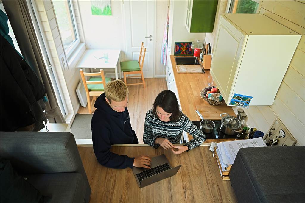 Schafft Schwerte Platz für eine Tiny-House-Siedlung? So sieht es im Inneren des Tiny Houses aus.