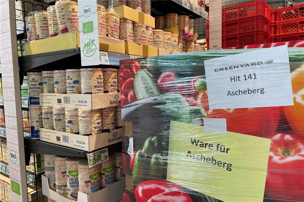So sieht es im neuen Hit-Markt einen Tag vor der Eröffnung am Donnerstag, 23. März 2023, aus.