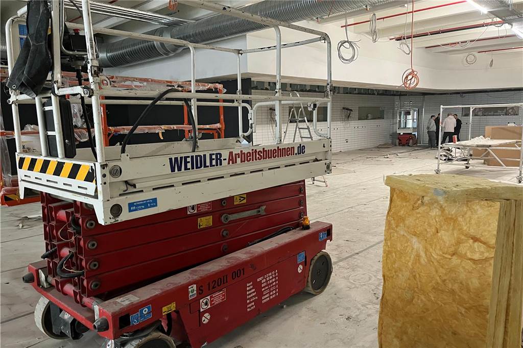 So sieht es im neuen Rewe in der Werne City Mall Mitte März 2024 aus.