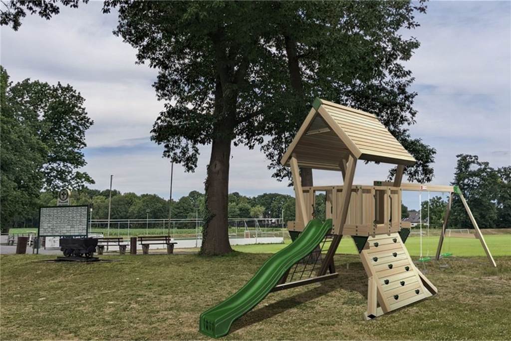 Dürftige Resonanz: Werbekampagne für Stadtteilkonferenz in Dorsten geplant Geplantes Spielgerät