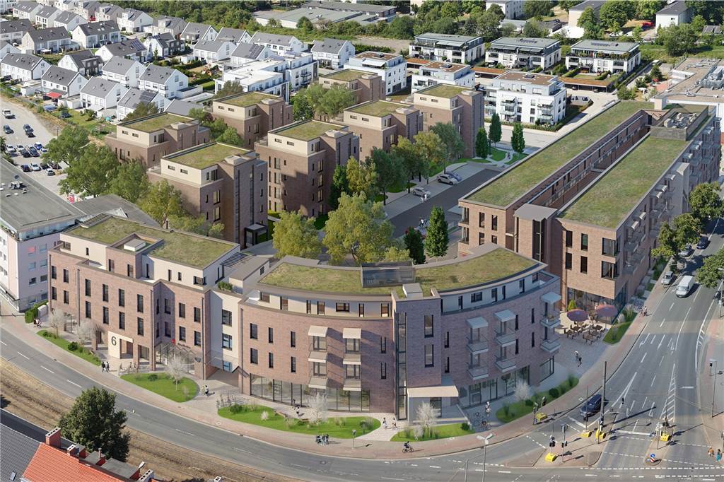 So soll das Kaiserquartier zwischen Klönne- und Kaiserstraße in Dortmund aussehen, wenn es fertig ist.