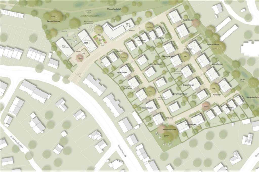 Anwohner kritisieren Abwasserpläne beim Neubaugebiet auf dem Wüstenhof Neubaugebiet auf dem Wüstenhof