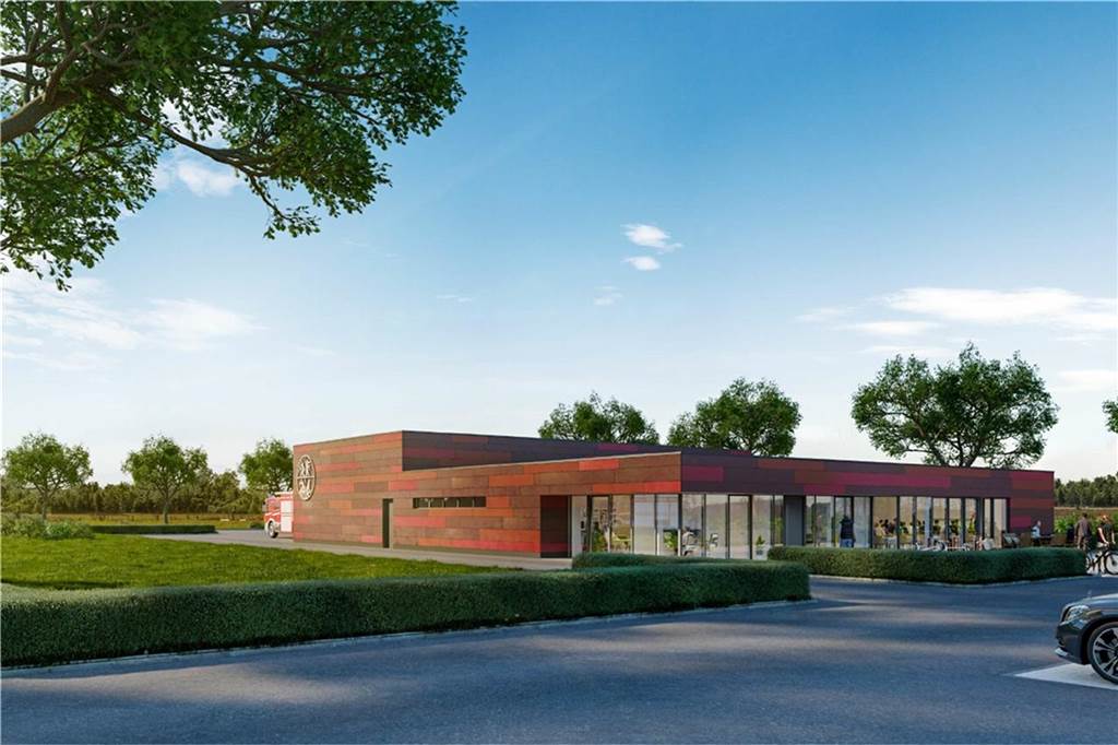 Erster Spatenstich leitet monatelange Bauphase fürs neue Feuerwehrgerätehaus in Wüllen ein So soll das neue Feuerwehrgerätehaus an der Ecker Barler Straße/Borkener Straße aussehen.