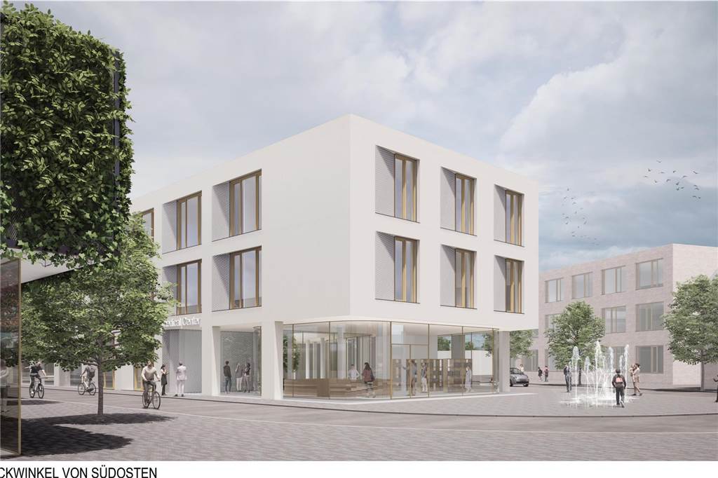 Ärzteversorgung in Haltern: Niederlassung nur für Hausärzte möglich Eine Visualisierung des neuen Medical Centers am Bahnhof Haltern