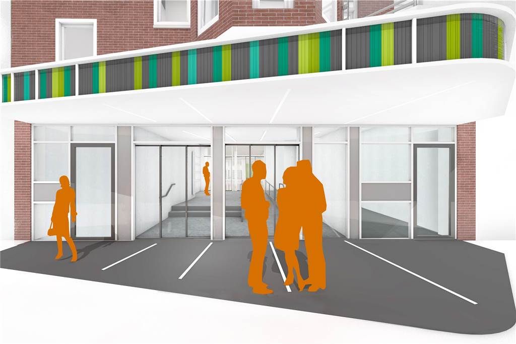 Umbau der Lüner Persiluhr-Passage beginnt: Projekt soll City aufwerten So soll der Eingangsbereich aussehen.